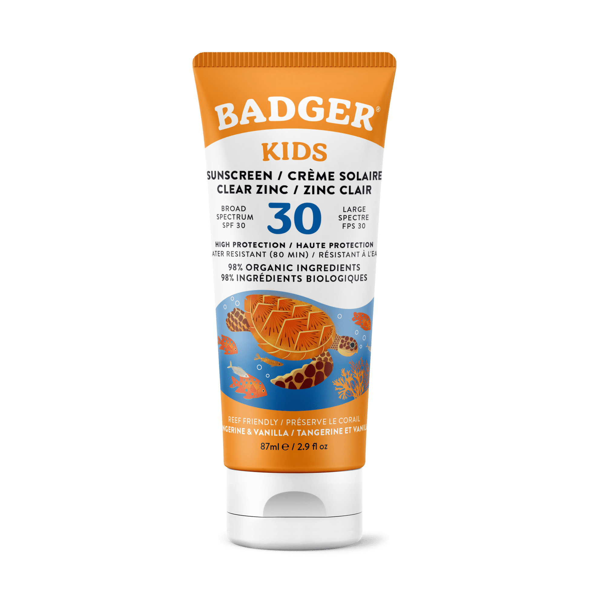 Badger økologisk solkrem for barn - Lev Logisk
