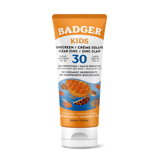 Badger økologisk solkrem for barn - Lev Logisk