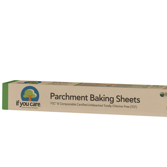Bakepapir 100% ubleket 24 ark - Lev Logisk