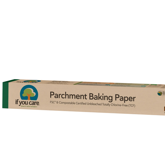 Bakepapir 100% ubleket rull 20 x 33 cm fra Lev Logisk