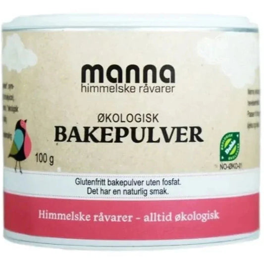 Bakepulver økologisk 100 gram - Lev Logisk
