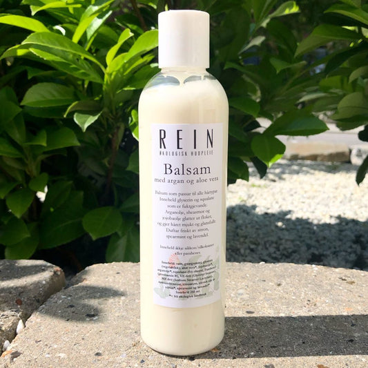 Balsam med arganolje og aloe vera - Lev Logisk