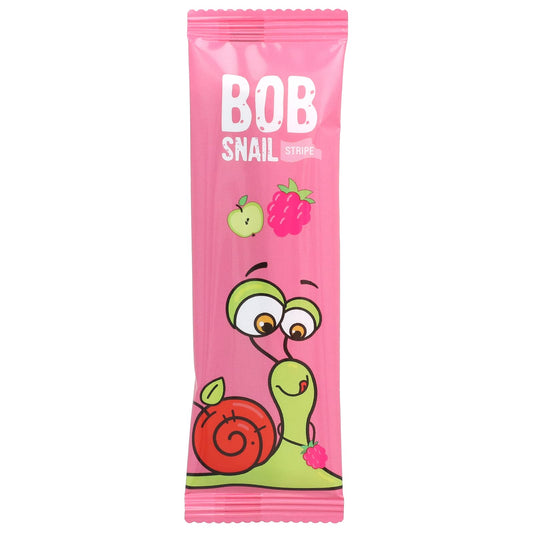 Bob Snail frukt - stripe - Eple og bringebær - Lev Logisk