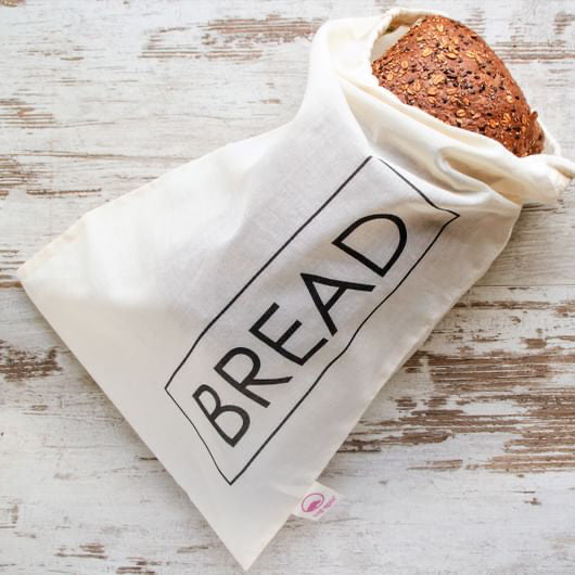 Brødpose økologisk bomull - BREAD - Lev Logisk