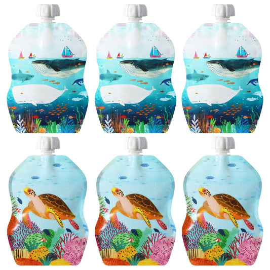 ChooMee store smoothieposer 6 pk SeaLife - Lev Logisk