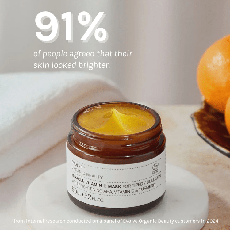 Evolve Miracle Vitamin C Mask 60ml - Lev Logisk