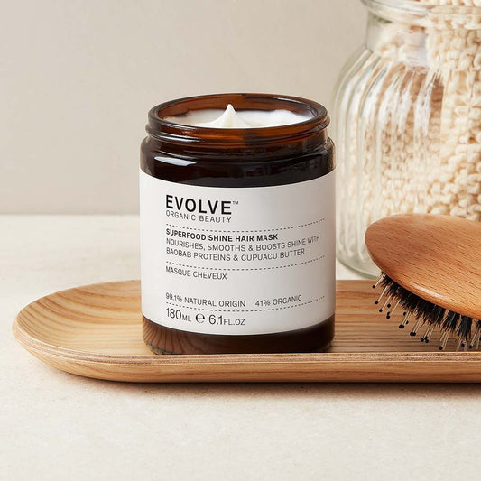 Evolve Superfood Shine Hair Mask 180ml - Lev Logisk