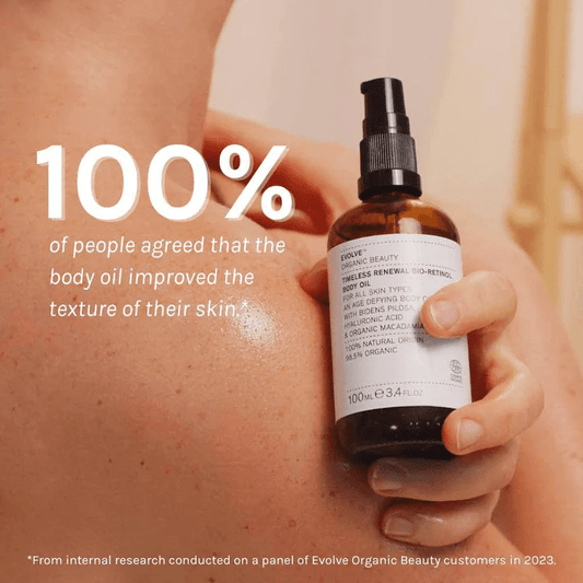 Evolve Timeless Renewal Bio - Retinol Body Oil 100ml - Lev Logisk