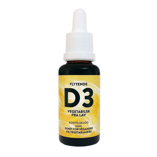 Flytende vegansk D3 30 ml - Lev Logisk