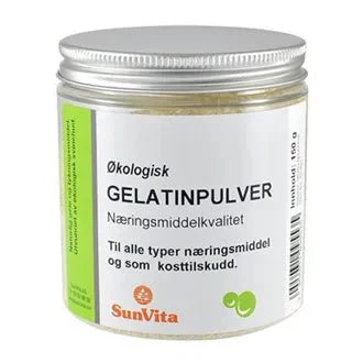 Gelatinpulver 150 gr økologisk - Lev Logisk