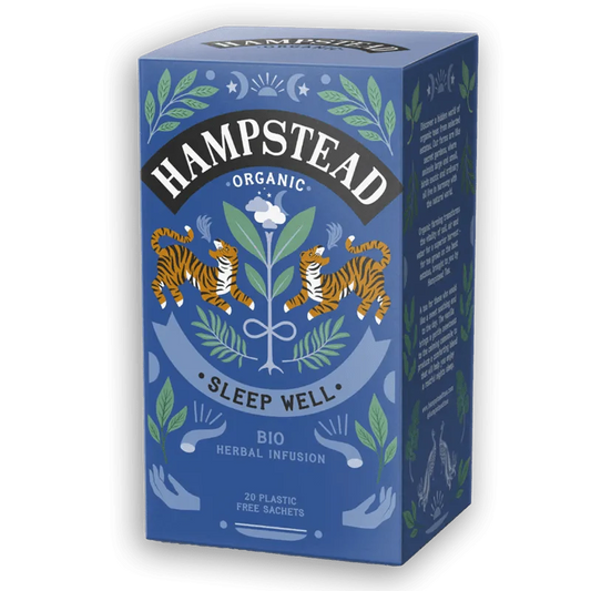Hampstead Tea økologisk sov godt 20 poser fra Lev Logisk