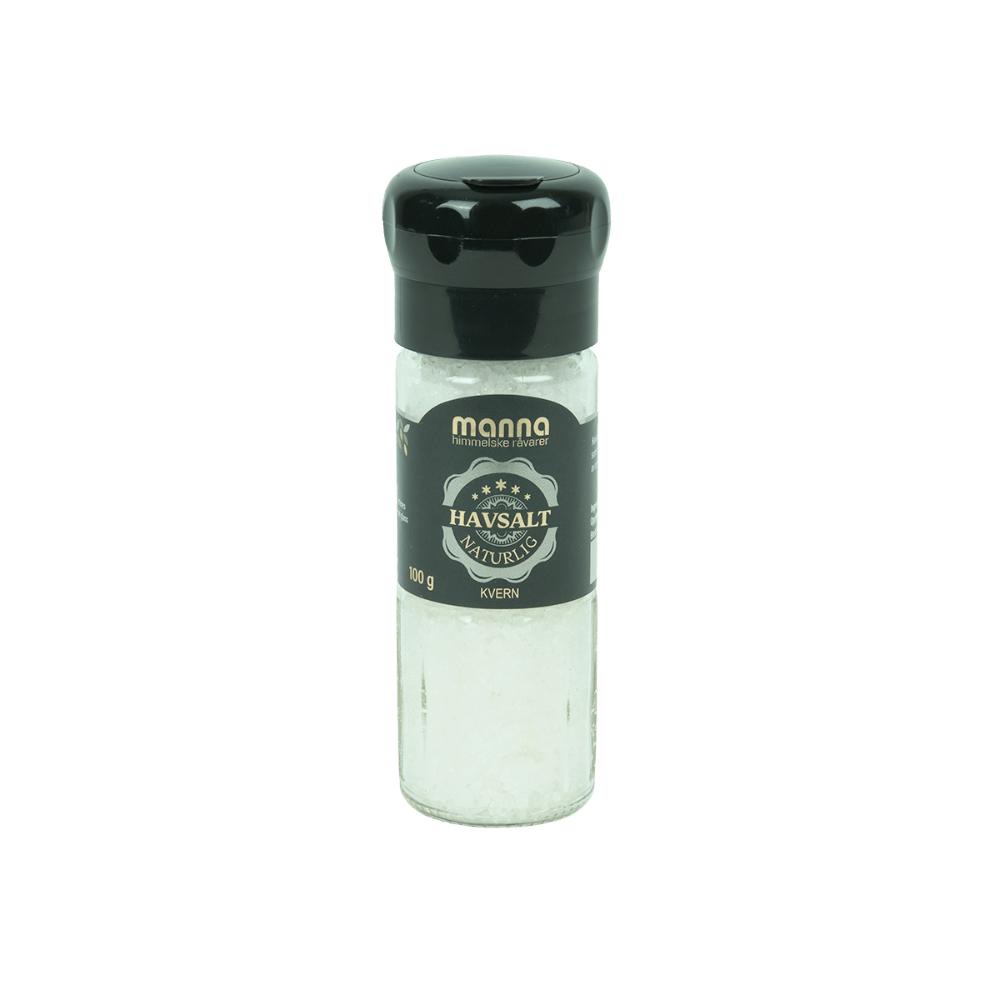 Havsalt i kvern 100 g - Lev Logisk