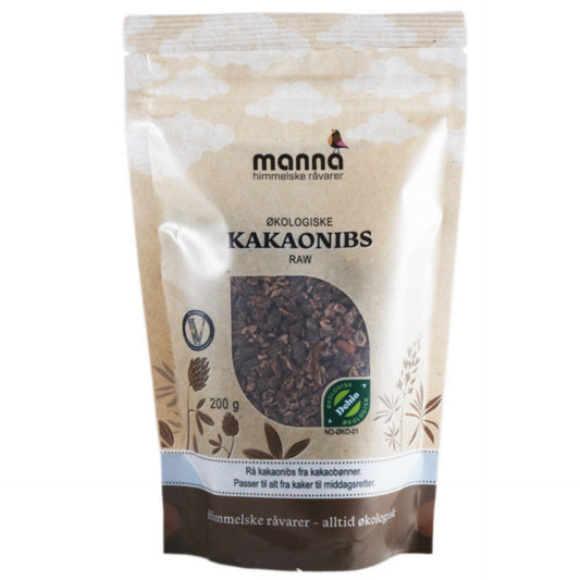 Kakaonibs 200 g økologisk - Lev Logisk