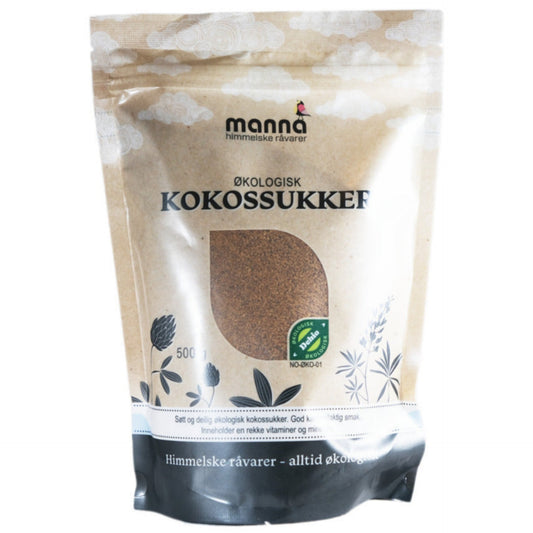 Kokossukker 500 gram økologisk - Lev Logisk
