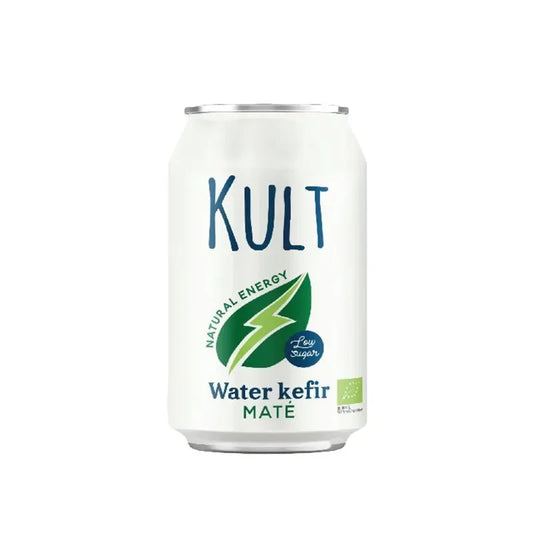 KULT vannkefir med mate 0,33 liter - Lev Logisk
