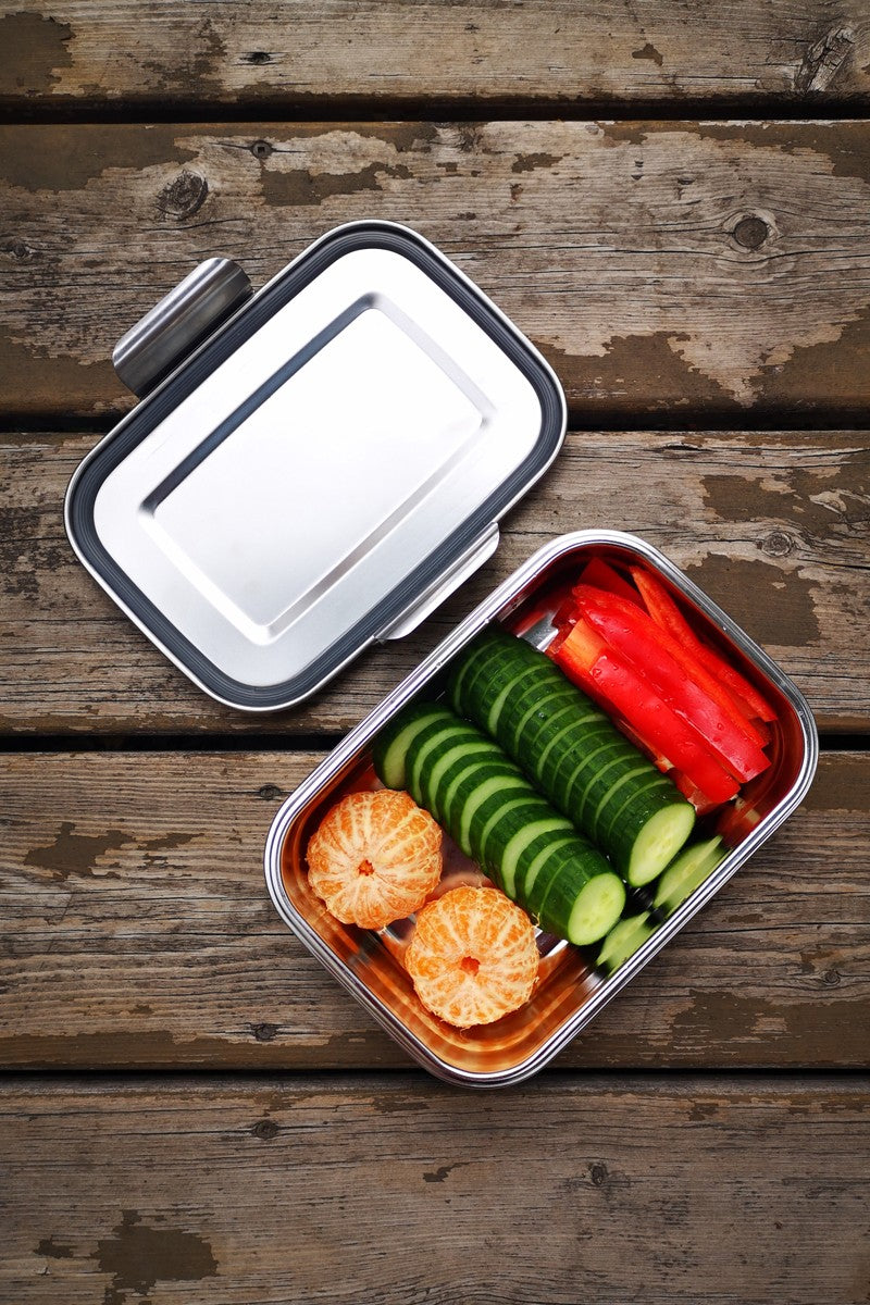 Minimal matboks i rustfritt stål 1260 ml