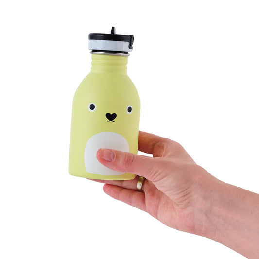 Noodoll/24 bottles drikkeflaske - Yellow mouse - Lev Logisk