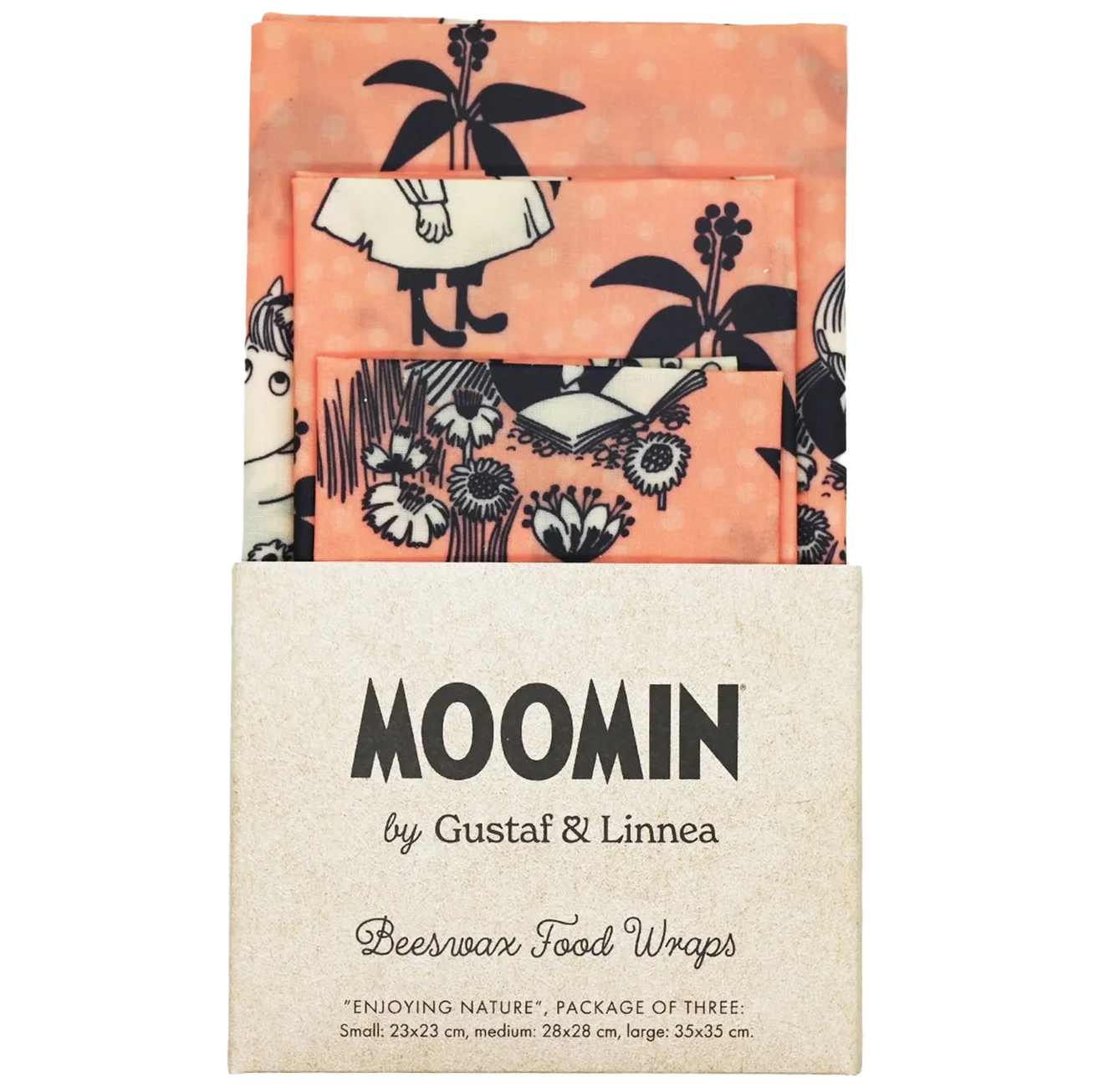 Moomin by G&L- bivoksark "Enjoying nature" 3 pk