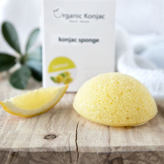 Organic Konjac Svamp Lemon – Mot pigmentforandringer fra Lev Logisk
