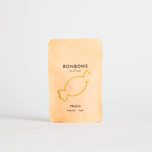 Peach Bonbons by OH MY GUM! - Sukkerfrie drops fra Lev Logisk