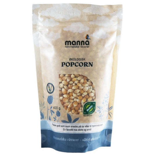 Popkorn 400 g økologisk - Lev Logisk