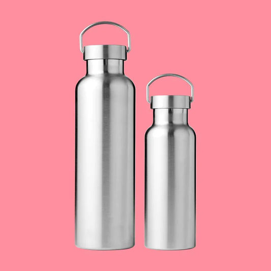 Pulito PureThermobottle drikkeflaske i rustfritt stål - Velg størrelse - Lev Logisk