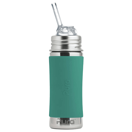 Pura KIDDO sugerørflaske 325 ml - Mint - Lev Logisk