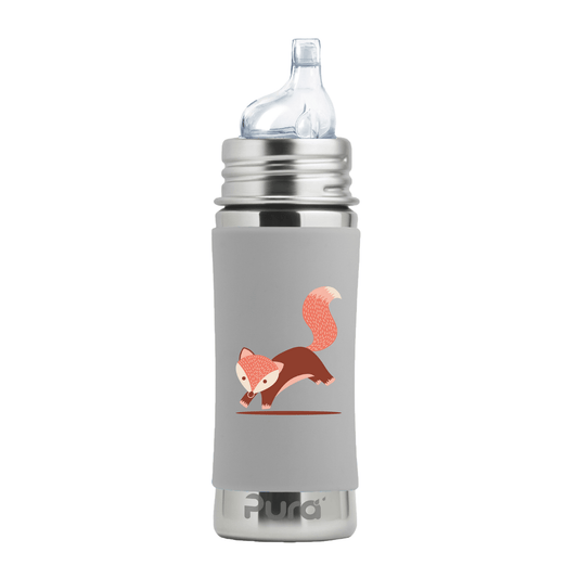 Pura Kiki sippyflaske 325 ml - Fox - fra Lev Logisk