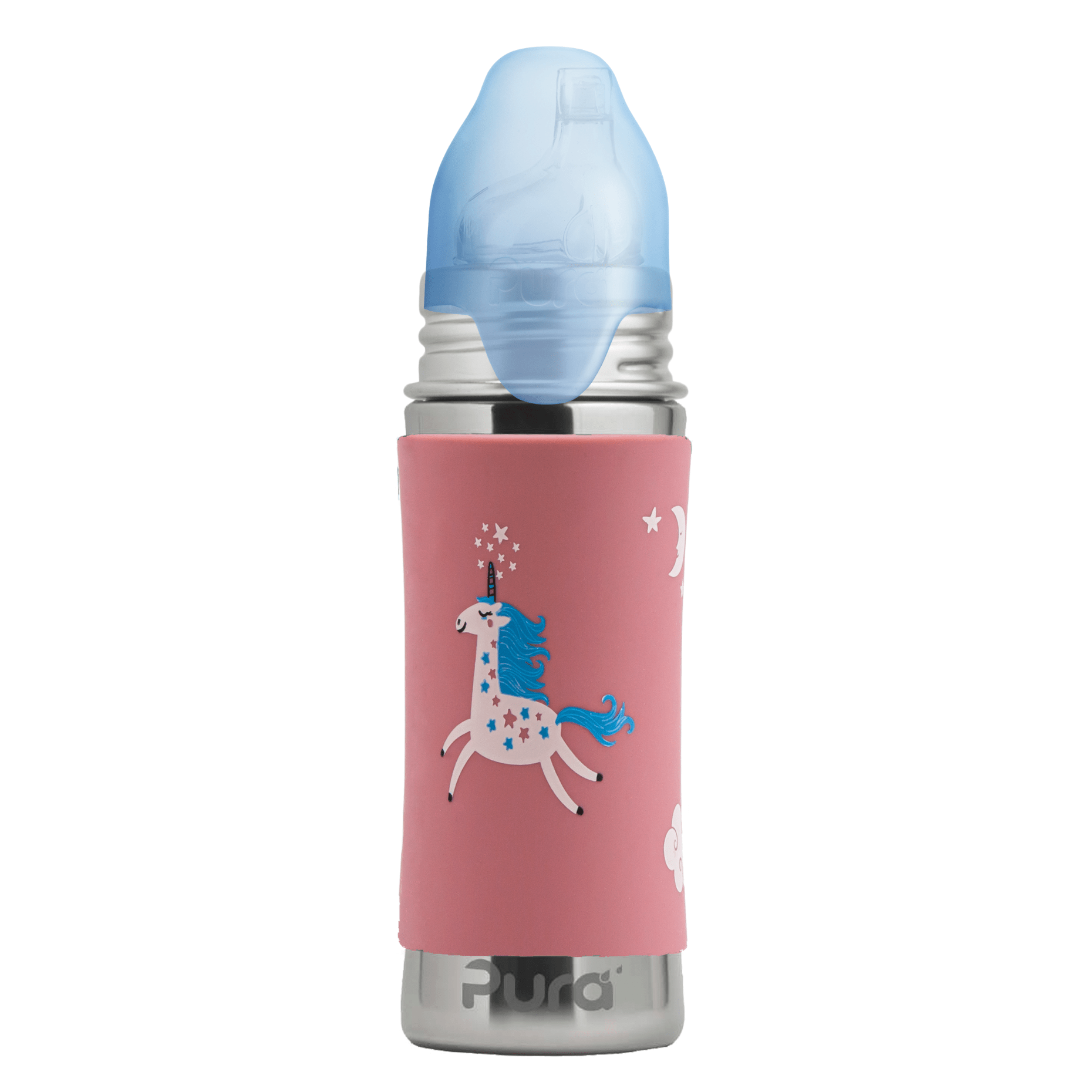 Pura Kiki sippyflaske 325 ml - Unicorn - Lev Logisk