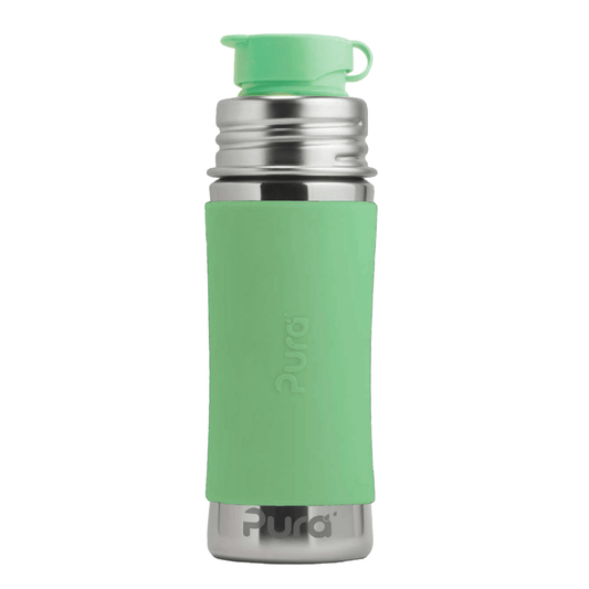 Pura Kiki sportsflaske 325 ml - Moss - Lev Logisk