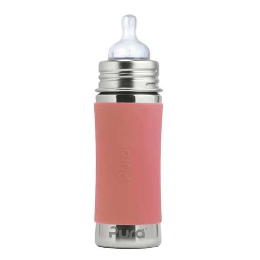 Pura Kiki tåteflaske 325 ml - Rose - Lev Logisk