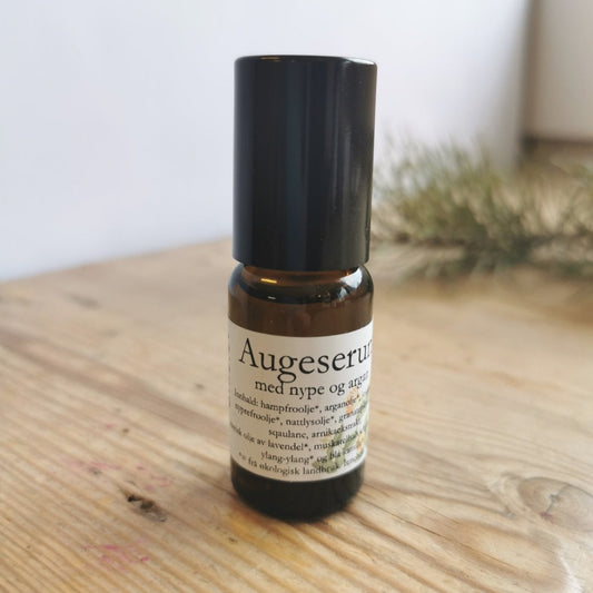 Rein Hudpleie økologisk øyeserum med nype og argan - Lev Logisk