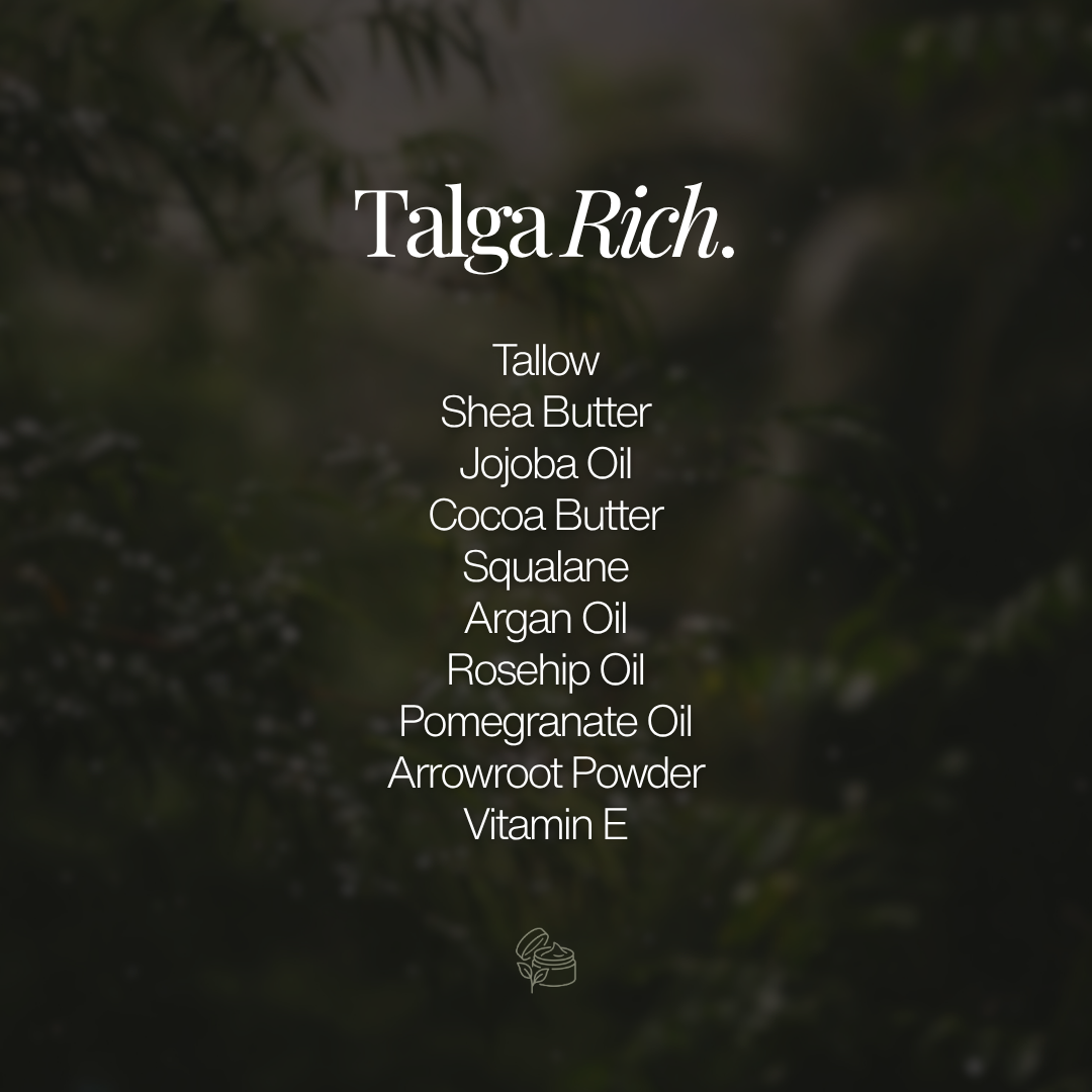 Talga Rich ansiktskrem - The organic way