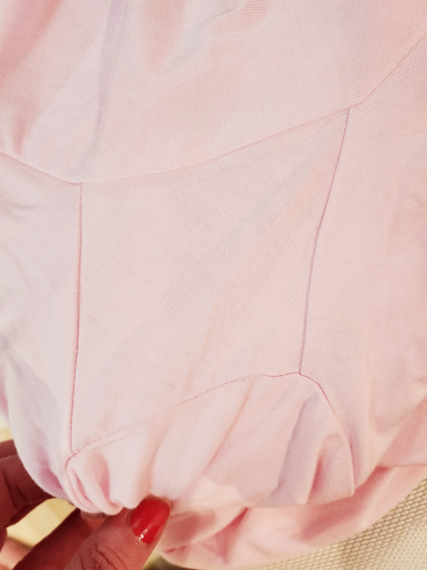 Rosa Bambus Pysjamas