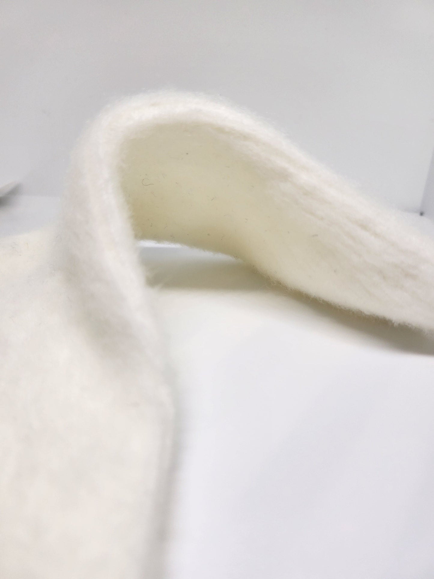 Kasjmir & Angora Sokker Hvite