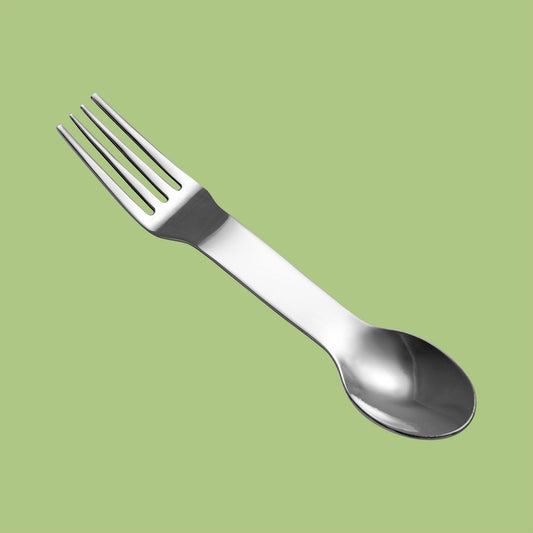 Spork i rustfritt stål - Lev Logisk