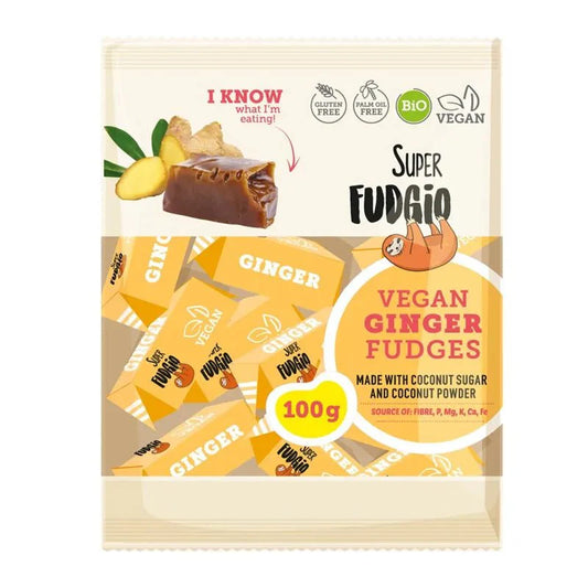 Super Fudgio Ingefær 100g fra Lev Logisk