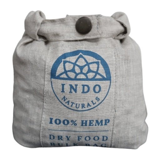 Tørrmatpose 100% hamp fra Lev Logisk