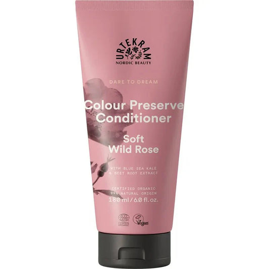 Urtekram Dare To Dream conditioner soft wild rose 180 ml fra Lev Logisk