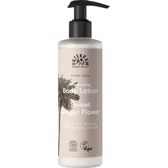 Urtekram Start Over bodylotion sweet ginger flower 245 ml fra Lev Logisk
