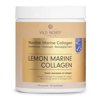 Vild Nord Lemon Marine Collagen 170 gr - Lev Logisk