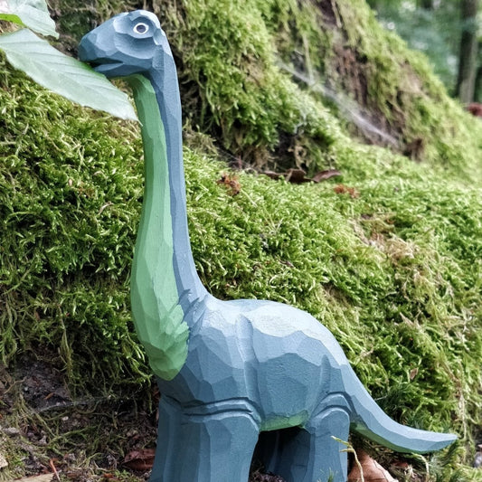 Wudimals® Diplodocus i tre fra Lev Logisk